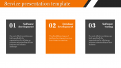 Impress your Audience with Service Presentation Template